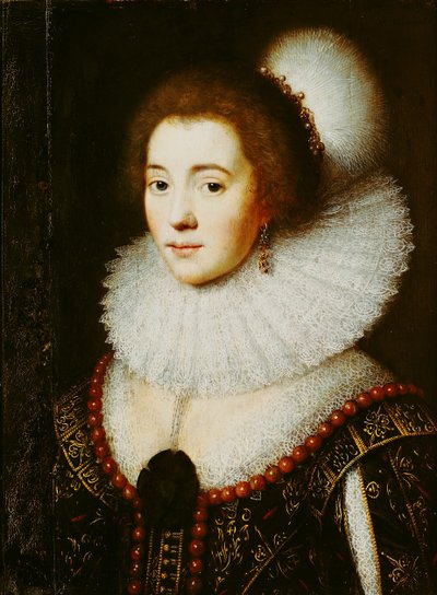 Amalia van Solms (1602-75) door Michiel Jansz van Miereveld